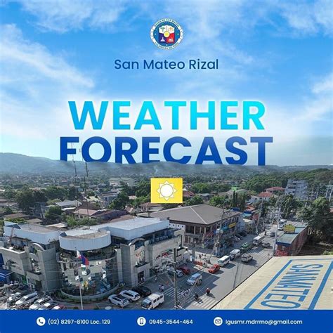 temperature today rodriguez rizal|Weather Forecast Rodriguez, Rizal .